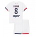 Paris Saint-Germain Fabian Ruiz #8 Barnkläder Borta matchtröja till baby 2025-26 Kortärmad (+ Korta byxor) Billigt